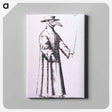 アートパネル-Plague Doctor
 - 国立医学図書館 Canvas.
