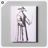 アートパネル-Plague Doctor
 - 国立医学図書館 Canvas.