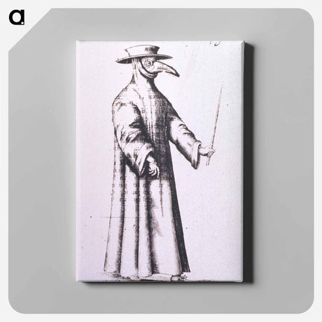 アートパネル-Plague Doctor
 - 国立医学図書館 Canvas.