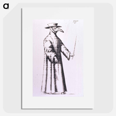 アートポスター-Plague Doctor
 - 国立医学図書館 Poster.