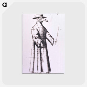 アートポストカード-Plague Doctor
 - 国立医学図書館 Postcard.