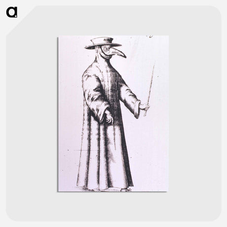 アートポストカード-Plague Doctor
 - 国立医学図書館 Postcard.