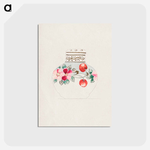 Lidded Jar Design
 - ノリタケ工場 Postcard.