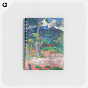 アートメモ帳-Landscape with a Horse - ポール ゴーギャン Memo.