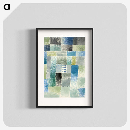 First house in a settlement
 - パウル クレー Poster.