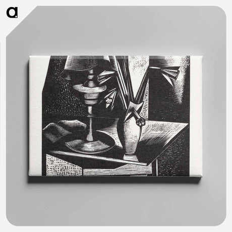 アートパネル-Still life - ポール ナッシュ Canvas.