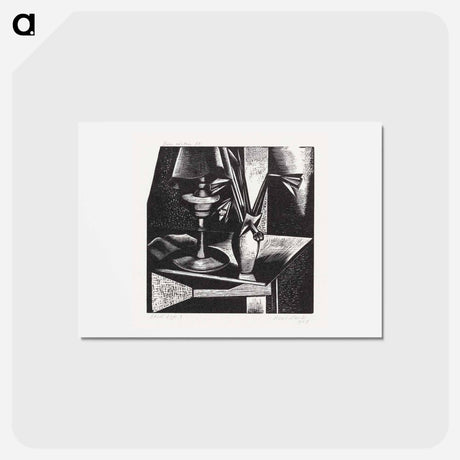 アートポストカード-Still life - ポール ナッシュ Postcard.