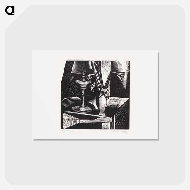 アートポストカード-Still life - ポール ナッシュ Postcard.