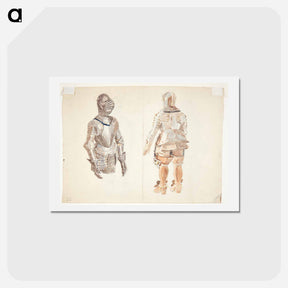アートポストカード-Armor Studies
 - ピーター ハンセン Postcard.