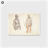 アートポストカード-Armor Studies
 - ピーター ハンセン Postcard.