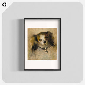 アートポスター-Head of a Dog - ピエール オーギュスト ルノワール Poster.