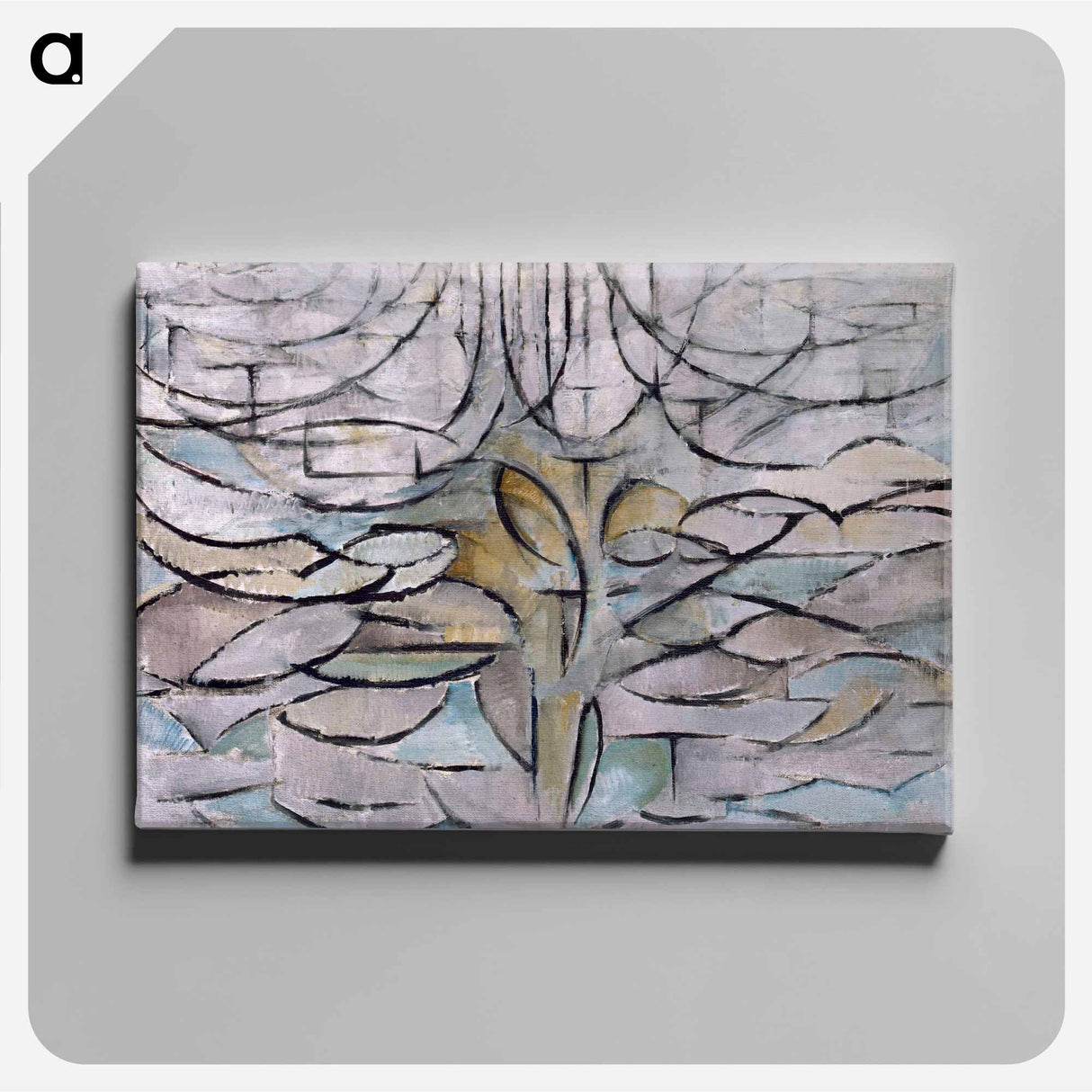 The Flowering Apple Tree - Piet Mondrian Canvas.