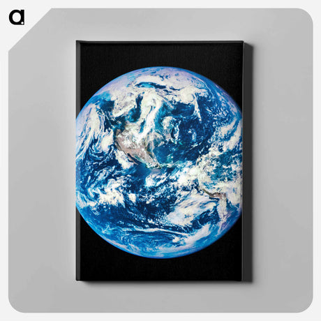 アートパネル-The Whole Earth: A Million Miles Distant
 - 地球 Canvas.