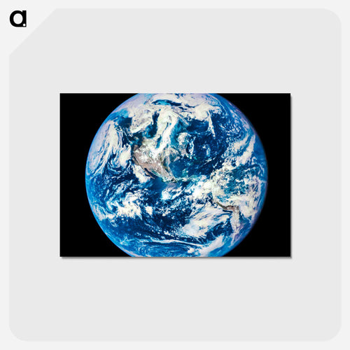 The Whole Earth: A Million Miles Distant
 - Earth Postcard.