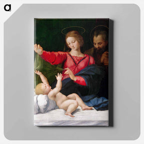 アートパネル-Raphael's Madonna of Loreto - ラファエロ サンティ Canvas.