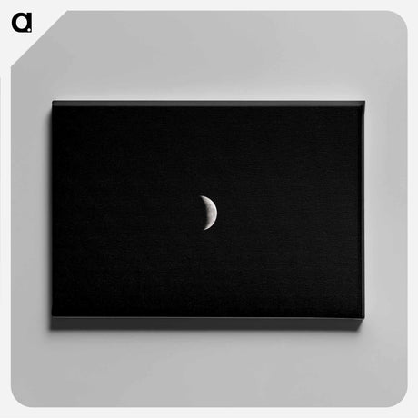 アートパネル-Crescent Moon from Discovery
 - ムーン Canvas.