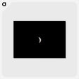 アートポストカード-Crescent Moon from Discovery
 - ムーン Postcard.