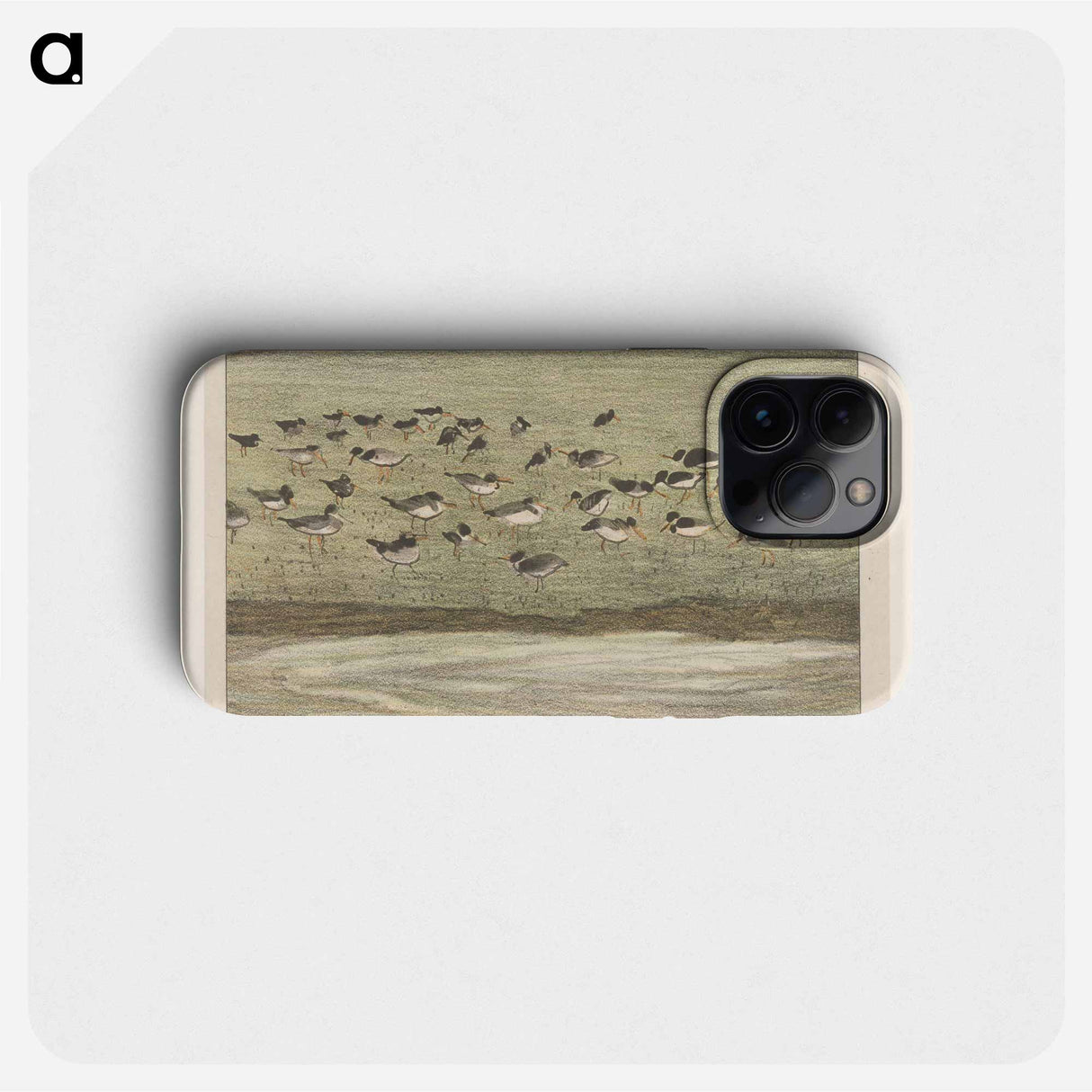 Scholeksters aan de waterkant - テオ ヴァン ホイテマ Phone Case.