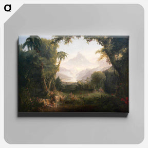 アートパネル-The Garden of Eden - トーマス コール Canvas.