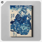 Ogiya uchi Hanaogi - Utagawa Kuniyoshi Canvas.