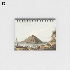 アートメモ帳-Island of Stromboli - オスマン帝国領内の景色 Memo.