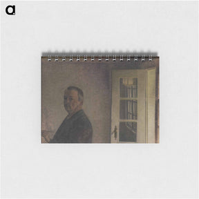 アートメモ帳-Self-Portrait - ヴィルヘルム ハンマースホイ Memo.