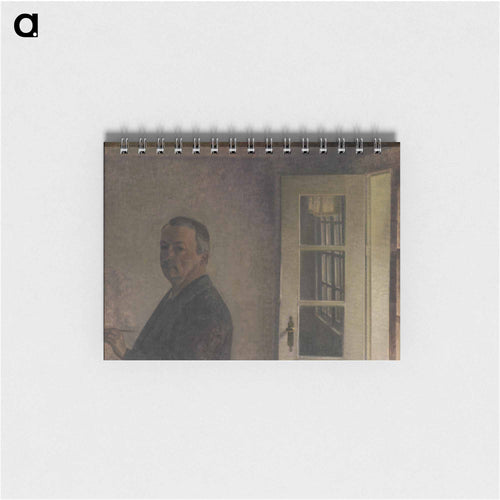 Self-Portrait - Vilhelm Hammershøi Memo.