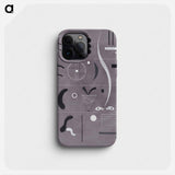 Four Parts - ワシリー カンディンスキー Phone Case.