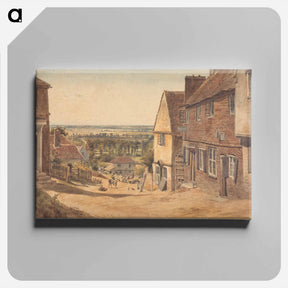 アートパネル-Dagnall Lane, St. Albans - ウィリアム ヘンリー ハント Canvas.