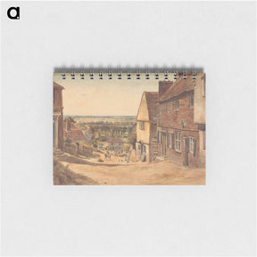 アートメモ帳-Dagnall Lane, St. Albans - ウィリアム ヘンリー ハント Memo.