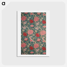 アートポストカード-Original public domain image from the Art Institute of Chicago - ウィリアム モリス Postcard.