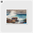 アートポストカード-Incoming Tide, Scarboro, Maine - ウィンスロー ホーマー Postcard.