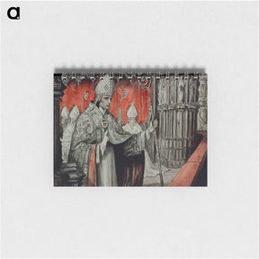 アートメモ帳-Thibaut's son was a saint : when they made him a bishop, Thibaut was incoherent with joy, and Blanche wondered whether she ought to be proud and if so, what of - ウワディスワフ テオドール ベンダ Memo.