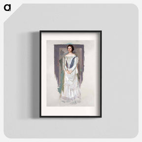 アートポスター-Standing Woman - アボット ハンダーソン セイヤー Poster.