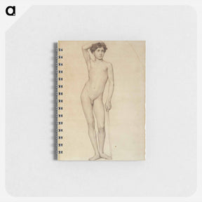 アートメモ帳-Nude male model, academy study - アルバート エーデルフェルト Memo.
