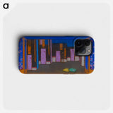 Hall with Doors - Alice in Wonderland Phone Case.