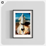 Apollo 11 - Apollo Moon Landing Poster.