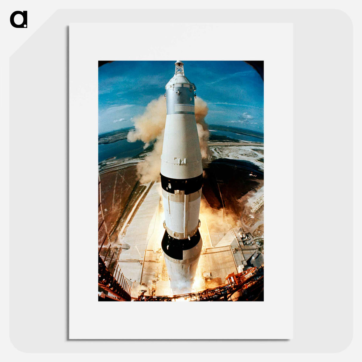 Apollo 11 - Apollo Moon Landing Poster.