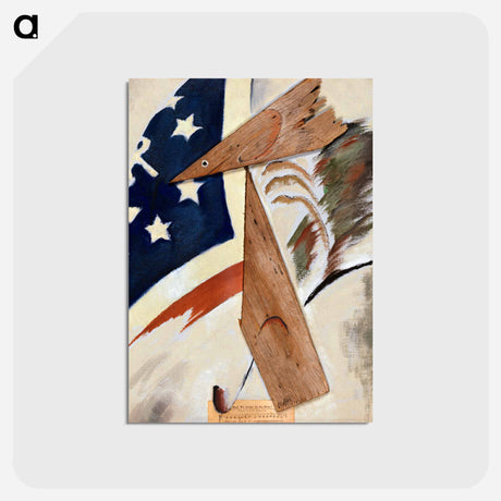 アートポストカード-Portrait of Ralph Dusenberry - アーサー ダヴ Postcard.