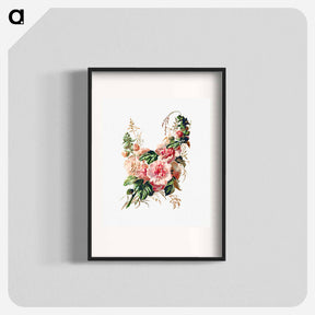 アートポスター-Hollyhock from Poets in the Garden
 - 大英図書館 Poster.