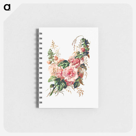 アートメモ帳-Hollyhock from Poets in the Garden
 - 大英図書館 Memo.