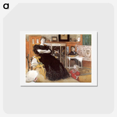 1-26_Carl-Larsson_hagaki