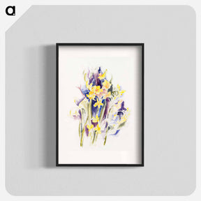 アートポスター-Small Daffodils - チャールズ デムス Poster.