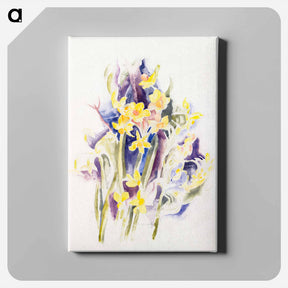 アートパネル-Small Daffodils - チャールズ デムス Canvas.