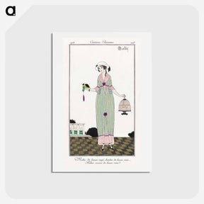 アートポストカード-Robe de linon
 - シャルル マルタン Postcard.