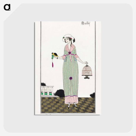 アートポストカード-Robe de linon
 - シャルル マルタン Postcard.