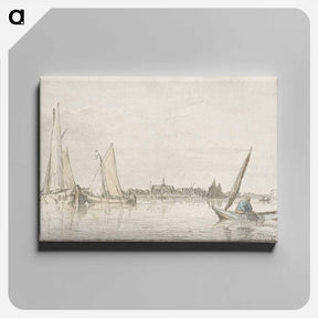 アートパネル-River View
 - コルネリス プロース ファン アムステル Canvas.