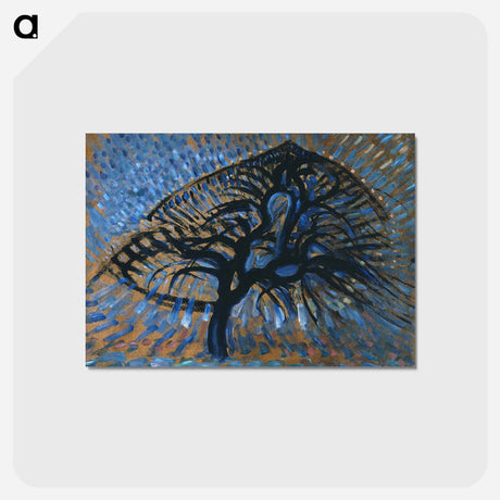 アートポストカード-Apple Tree, Pointillist Version
 - ダラス美術館 Postcard.