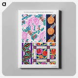 Art deco pattern, art nouveau painting, plate no. 11. - E.A.セギー Canvas.