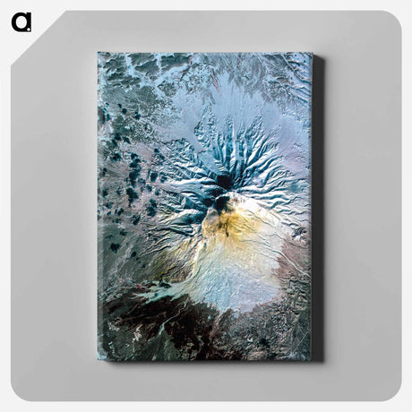 アートパネル-Sheveluch Volcano, Kamchatka
 - 上空からの地球 Canvas.